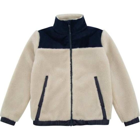 Woolland Stryn Fleece Jacket Barn Beige 98 104 Woolland Stryn Fleece Jacket Barn Beige 98 104