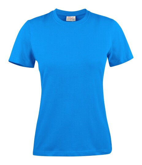 Printer Heavy T-shirt Lady T-skjorte Oceanblå Oceanblå