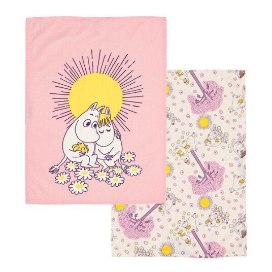 MoominArabia Mummi kjøkkenhåndkle 50x70 2 stk Kjærester MoominArabia Mummi kjøkkenhåndkle 50x70 2 stk Kjærester