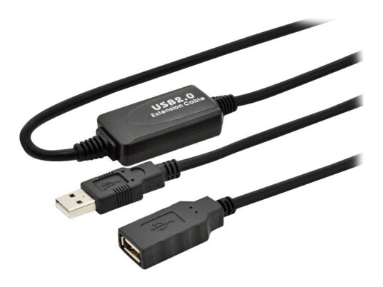 MicroConnect USB-forlengelseskabel - USB til USB - 5 m MicroConnect USB-forlengelseskabel - USB til USB - 5 m