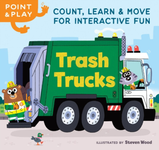 Point & Play Trash Trucks Count Learn and Move for Interactive Fun