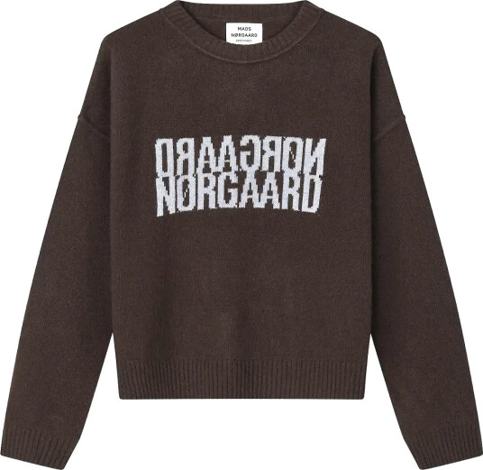 Mads Nørgaard Yota Knit Tilona Sweater - Brown - L Mads Nørgaard Yota Knit Tilona Sweater - Brown - L