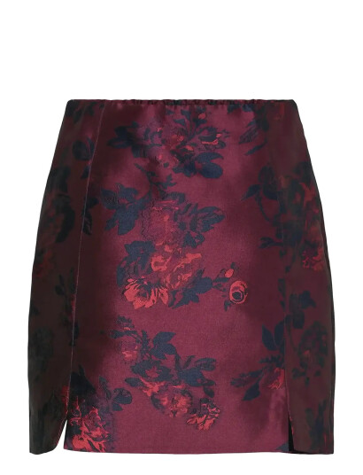 YAS Yasanki Hw Skirt - Burgundy - 36 YAS Yasanki Hw Skirt - Burgundy - 36