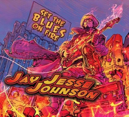 Jay Jesse Johnson Set The Blues On Fire CD Jay Jesse Johnson Set The Blues On Fire CD