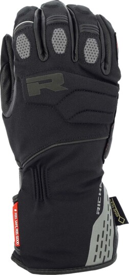 MC-Hansker Richa Warm Grip Gtx Dame Svart XS