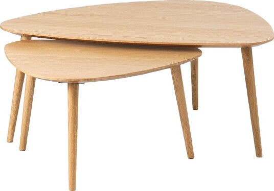 HåumSatsbord Winston 2stk.BrunSofabord