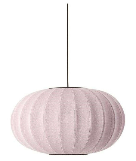 Made By Hand - Knit-Wit 57 Oval Pendel Light Pink