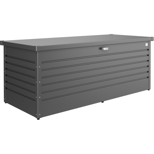 BIOHORT LEISURETIME BOX 180, MØRK GRÅ METALLIC