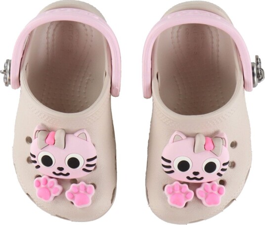 Crocs Sandaler   Classic+ Søt tresko T skjorte   Cocoa Cream   Crocs   25/26   Sandals Beige Rosa   25 26