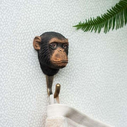 Wildlife Garden Knagg Ape H10.8cm