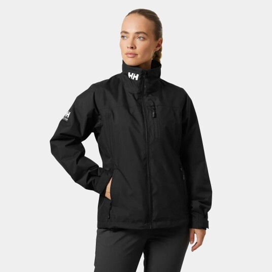 Helly Hansen Women’s Crew Midlayer Sailing Jacket 2.0 Svart S