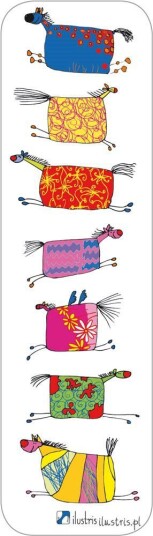 Bokmerke 6x21 Ilustris hester Bokmerke 6x21 Ilustris hester