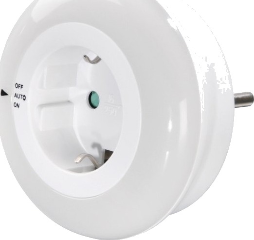 Hama Circle Pluggbart Nattlys Hvit Hvit Universell Ip20 Led Hama Circle Pluggbart Nattlys Hvit Hvit Universell Ip20 Led