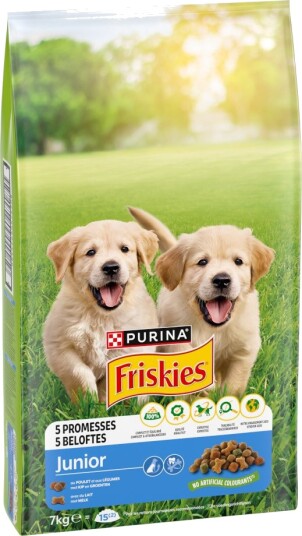 Friskies Tørrfôr Purina Junior Med Og Grønnsaker Sparepakke Kylling 2 X 7 kg Friskies Tørrfôr Purina Junior Med Og Grønnsaker Sparepakke Kylling 2 X 7 kg