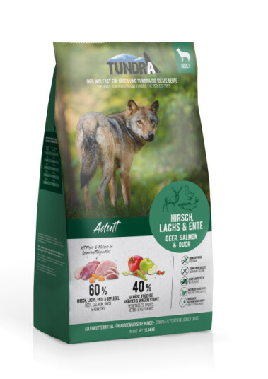 Tundra Grizzly Creek 3.18Kg Hjort And Og Laks Tørrfôr Til Hund