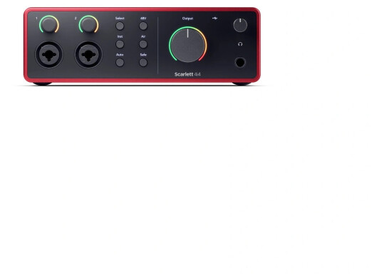Focusrite Scarlett 4i4 4. generasjons lydkort Focusrite Scarlett 4i4 4. generasjons lydkort