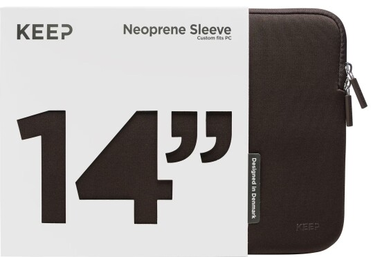 KEEP 14" PC neopren etui (Java Brown) KEEP 14" PC neopren etui (Java Brown)