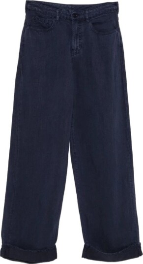 Emporio Armani Dame Bukser Blå W28,
