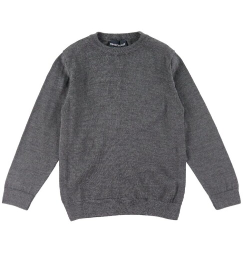Giorgio Armani Emporio Armani Genser Ull/Akryl Grå Melert m. Hvit Emporio Armani 6 år 116 Genser