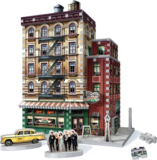 Wrebbit 3D Puslespill Friends Central Perk