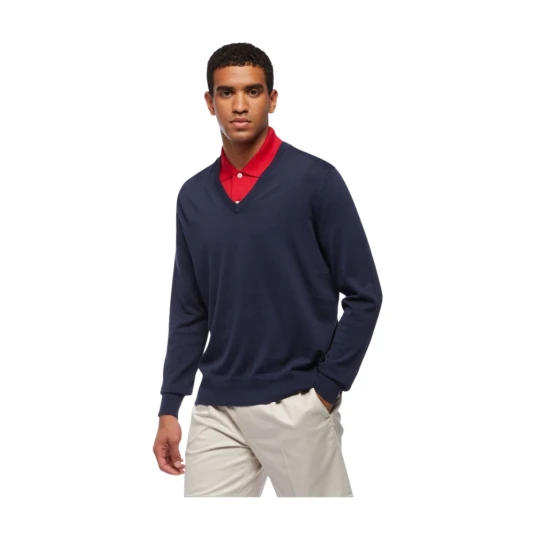 Brooks Brothers Herre Strikkevarer Blå S,