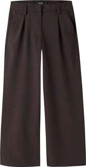 LMTD Nlfluis Nw Pleat Wide Pant Noos Brown 152