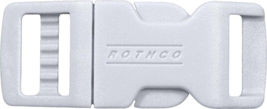 Rothco Click-spenne - 1,3 cm Hvit