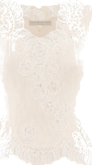 Ermanno Scervino Dame Topper Hvit M,