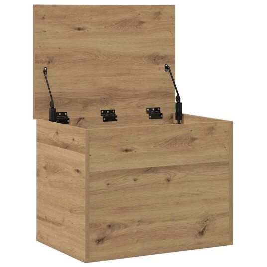 Oppbevaringsboks med lokk i Artisan Eik 60x42x46 cm Konstruert tre Oppbevaringsboks med lokk i Artisan Eik 60x42x46 cm Konstruert tre