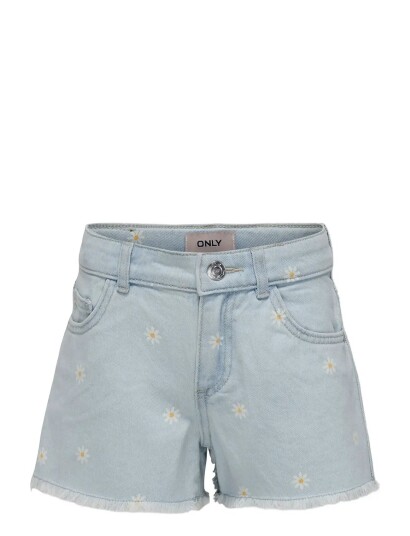 Kids Only Kogrobyn Daisy Shorts Bj Noos Blue 164 Kids Only Kogrobyn Daisy Shorts Bj Noos Blue 164