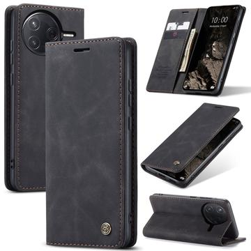 Caseme Xiaomi Poco F7 Ultra/F7 Pro 013 Series Lommebok deksel Svart