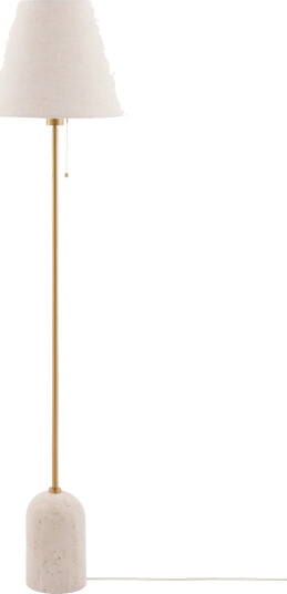 Globen Lighting Gino gulvlampe Beige travertin Globen Lighting Gino gulvlampe Beige travertin