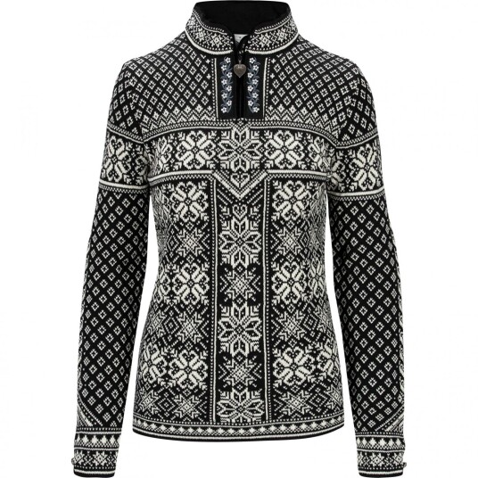 Dale Of Norway Women's Peace Sweater Black/White L