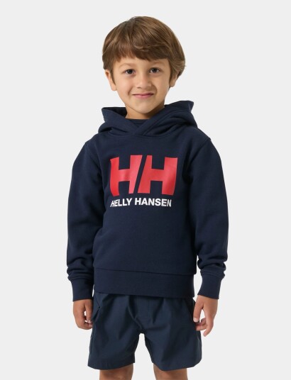 Helly Hansen K Hh Logo Hoodie Navy 110