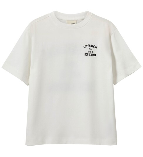 Sofie Schnoor T skjorte   VeraSY   Off White   Sofie Schnoor   8 år 128   T skjorte   Hvit