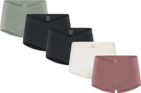 Organic Basics | Flex Shorty 5 Pack | M