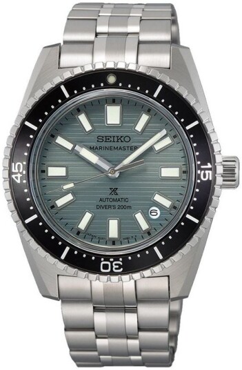 Seiko Herreklokke SJE117J1 Prospex Grønn/Stål Ø39.5 mm
