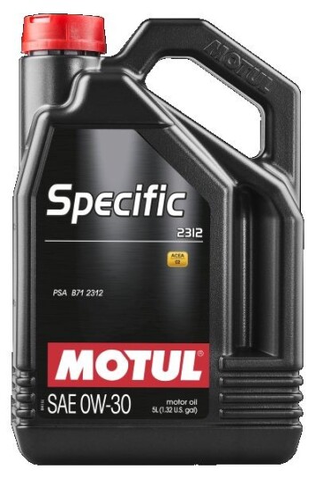Motorolje MOTUL SPECIFIC 2312 PSA 0W30 5L