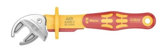 Wera Joker 6004 Justerbart Bånd 190 Mm VDE Håndverktøy