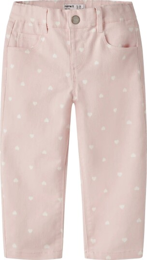 Name It Nmfbella Mom Twill Aop Pant 3217 Yf Pink 122
