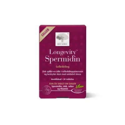 New Nordic longevity spermidin 30 tabletter New Nordic longevity spermidin 30 tabletter