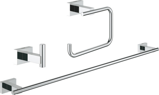 GROHE ESSENTIALS CUBE SET GUEST TILBEHØRSSETT 3-1 GROHE ESSENTIALS CUBE SET GUEST TILBEHØRSSETT 3-1