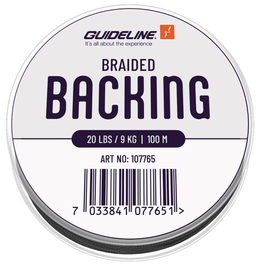 Guideline Braided Backing 20lbs 100m Black