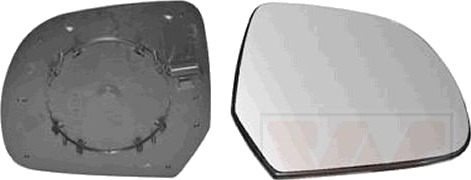 Speilglass ytterspeil VAN WEZEL 3334832