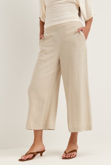 Pieces Pcvinsty Hw Culotte Pants