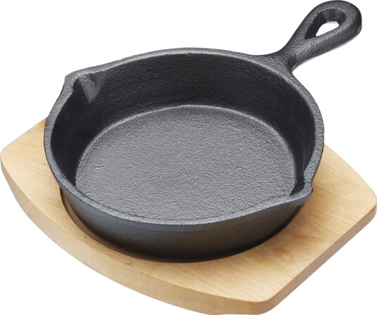 MasterClass - Jernpanne mini 20 cm med underlag MasterClass - Jernpanne mini 20 cm med underlag