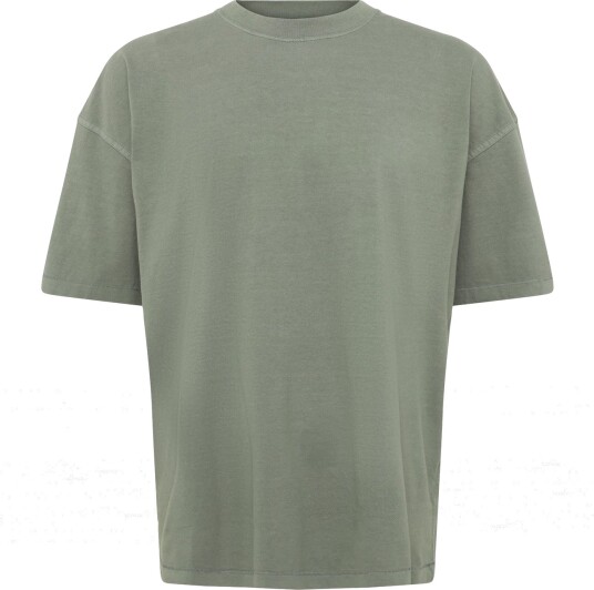Weekday Oversized Boxy T Shirt Khaki green XL