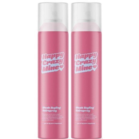 Happy Crazy Mine Woah Styling Hairspray Duo 2x300 ml Happy Crazy Mine Woah Styling Hairspray Duo 2x300 ml