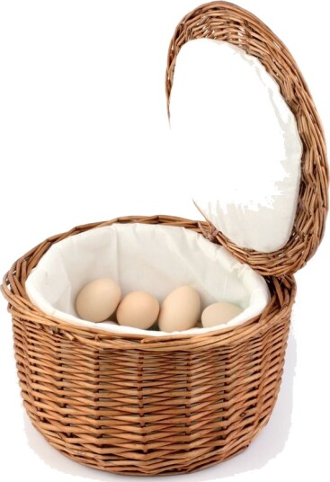 APS Eggkurv Ø 26 cm; 26x17.5 cm ØxH; Brun; Rund