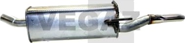 Bakre eksospotte VEGAZ OS-697